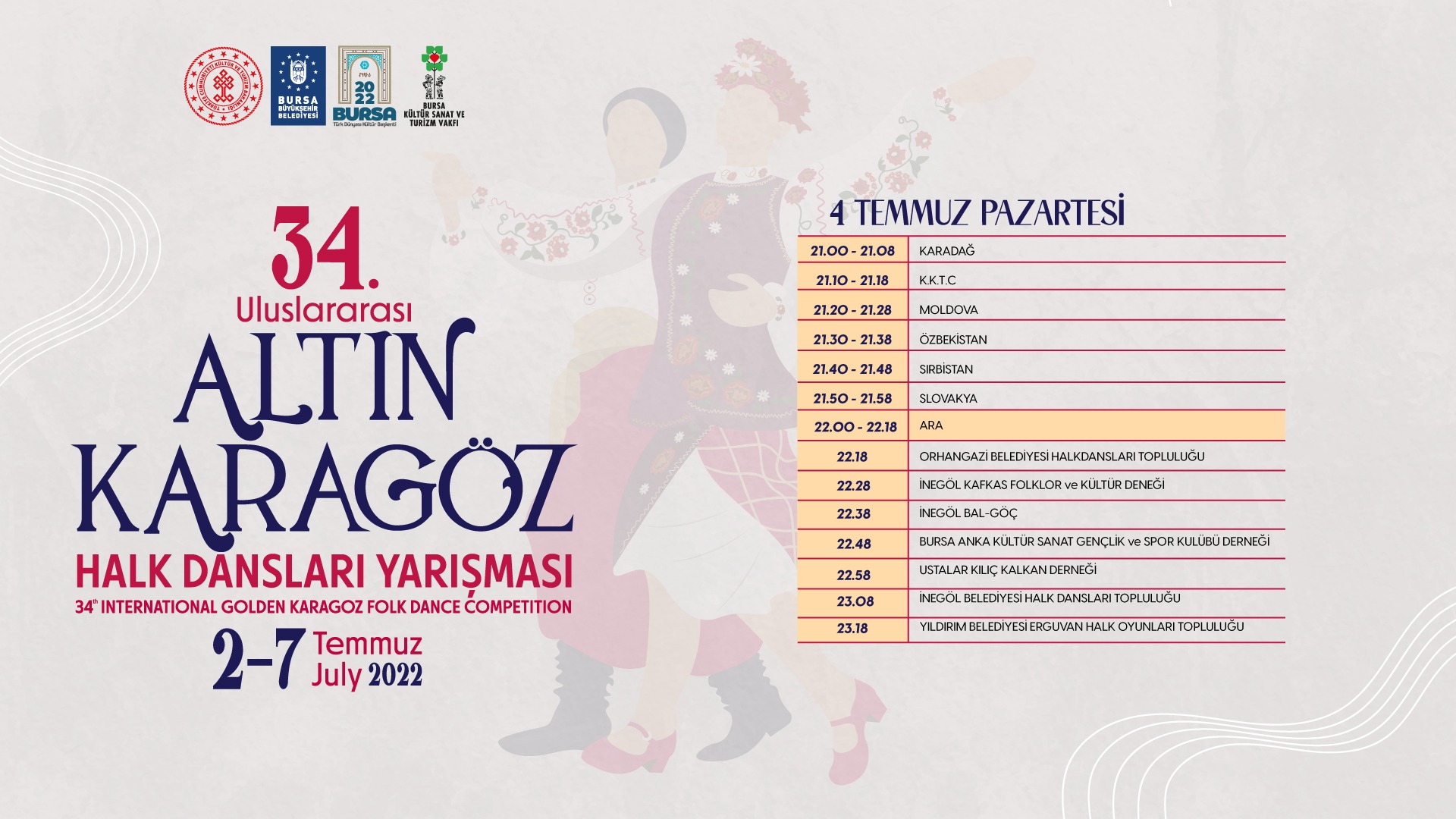 4 Temmuz Pazartesi