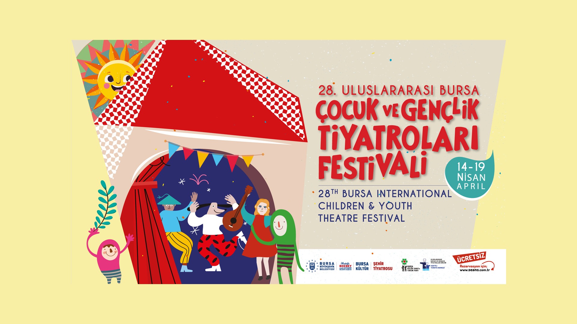 28. Uluslararası Bursa Çocuk ve Gençlik Tiyatroları Festivali