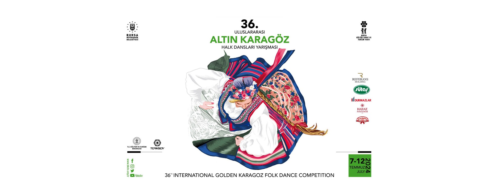 36. Uluslararası Altın Karagöz Halk Dansları Yarışması