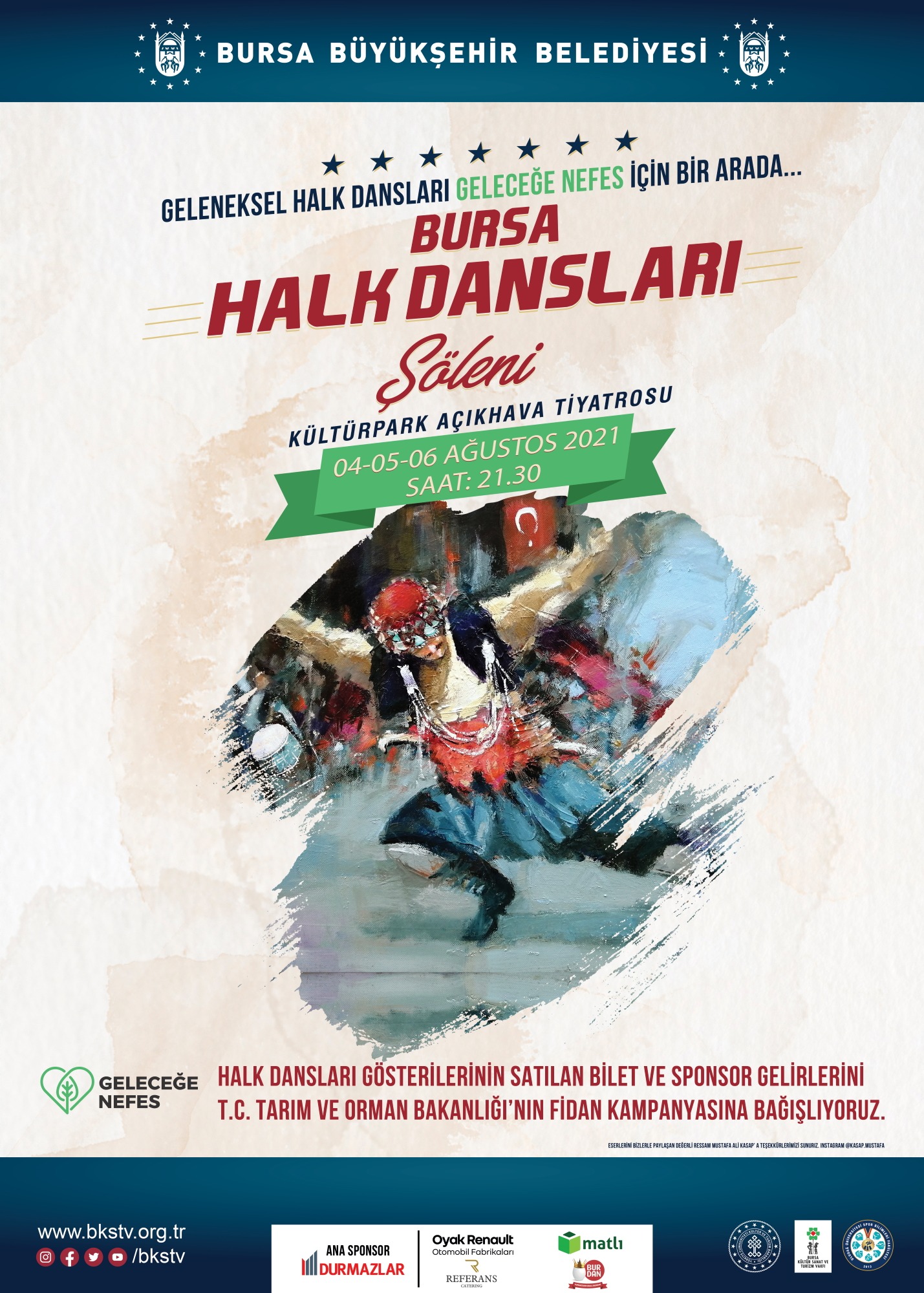 Halk Dansları Şöleni başlıyor