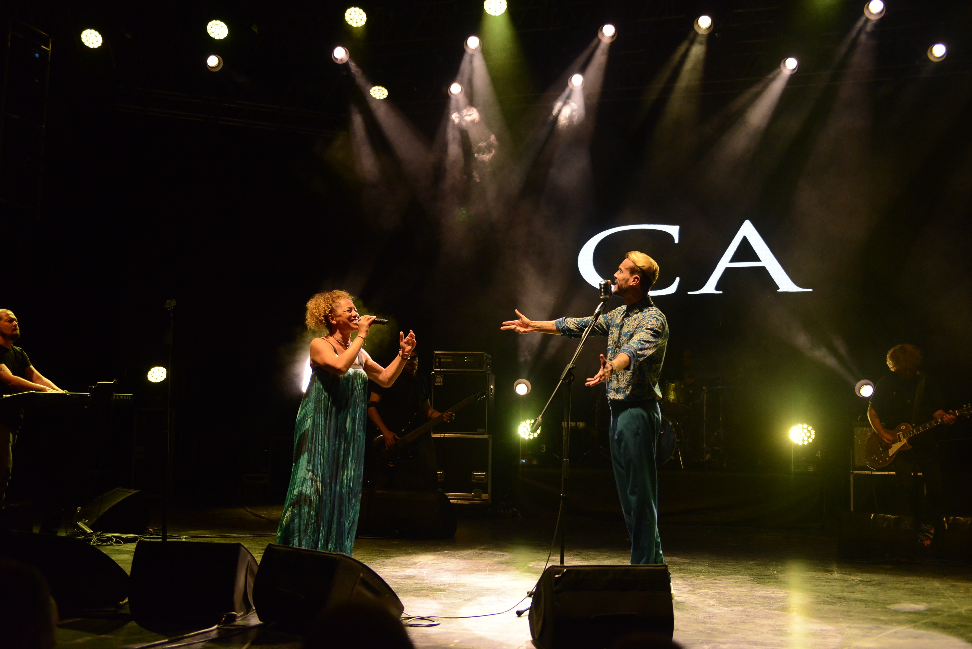 Açıkava'da muhteşem düet