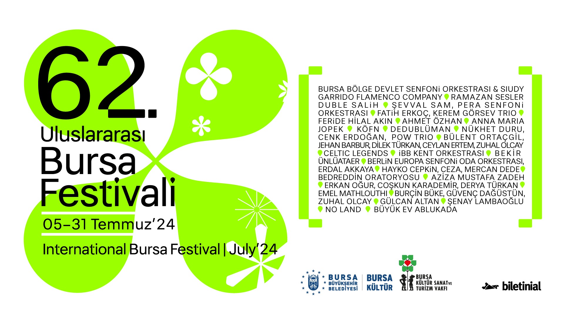 62. Uluslararası Bursa Festivali