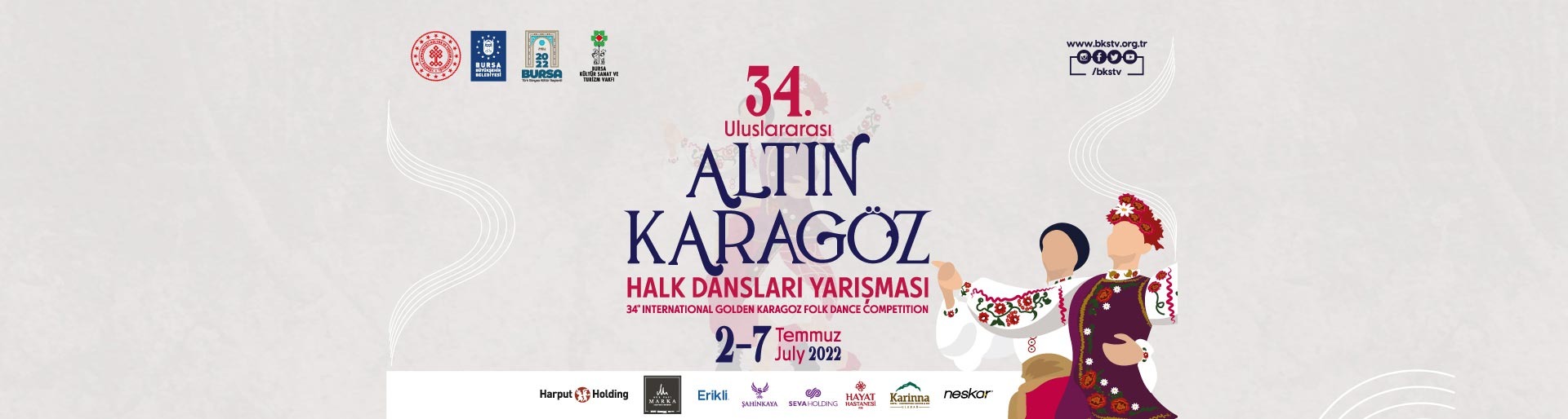 34. Uluslararası Altın Karagöz Halk Dansları Yarışması