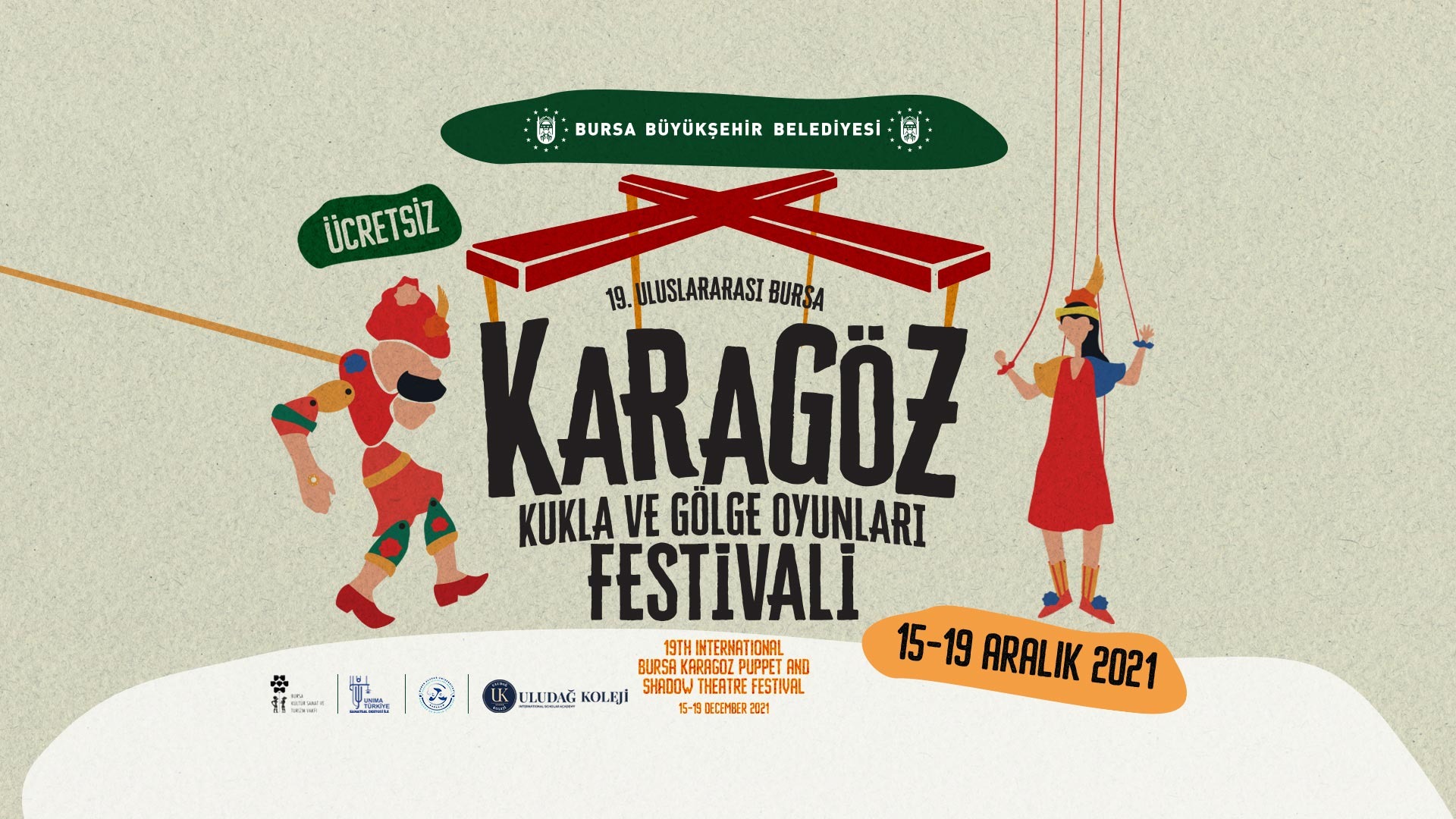 19. Uluslararası Bursa Karagöz Kukla ve Gölge Oyunları Festivali