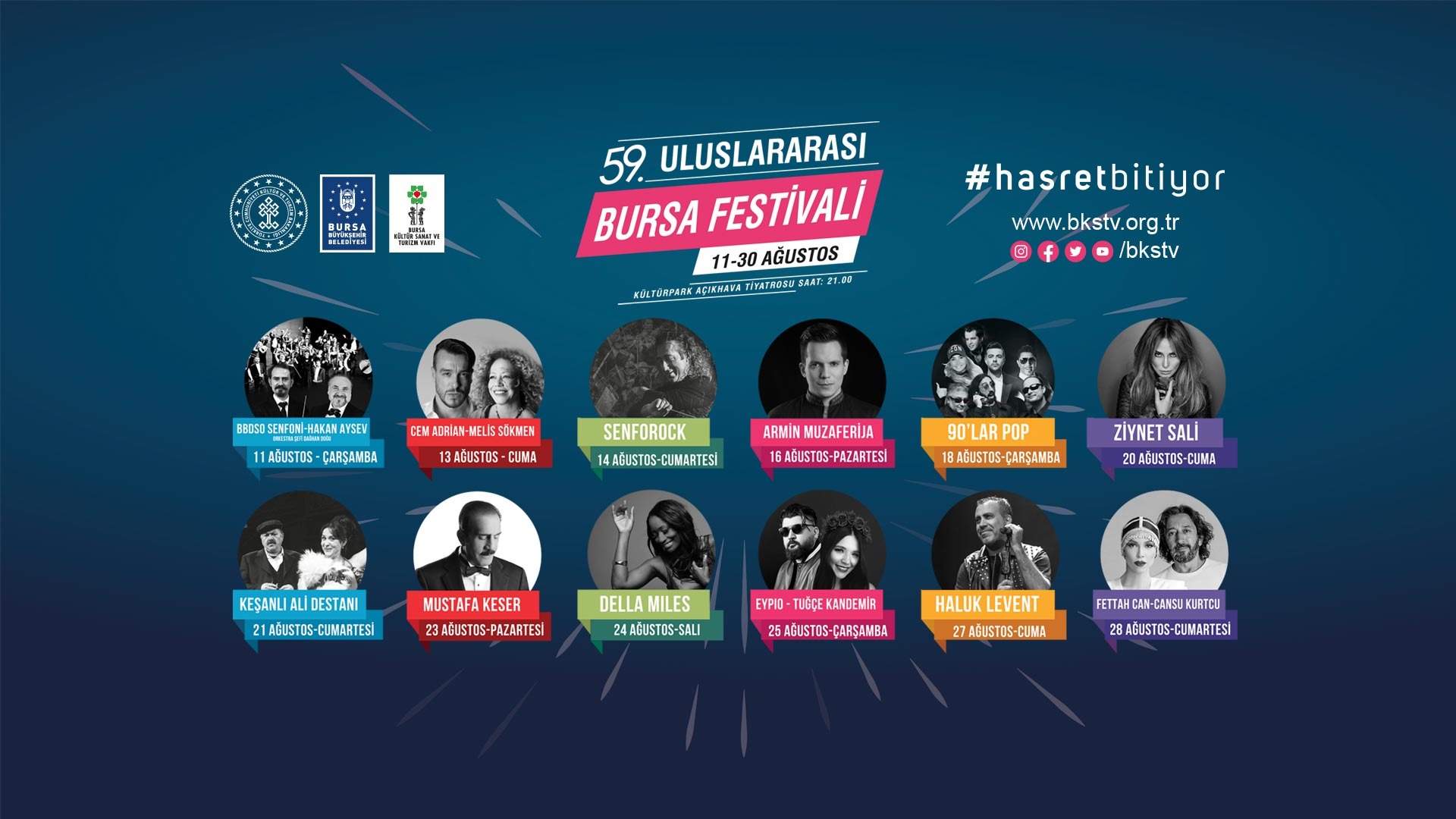 Bursa’da festival coşkusu başlıyor